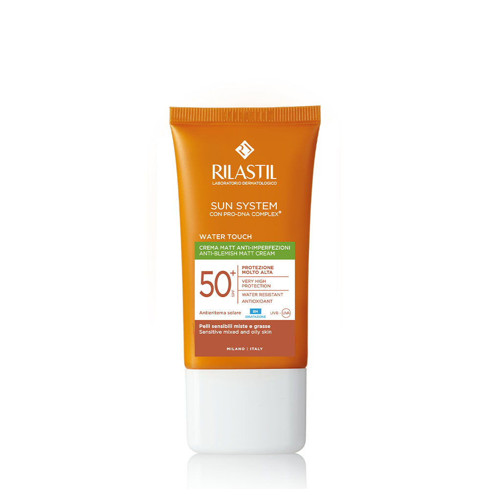 Rilastil Sun System Water Touch Crema Matt Anti-Imperfezioni SPF 50+ 50 ml